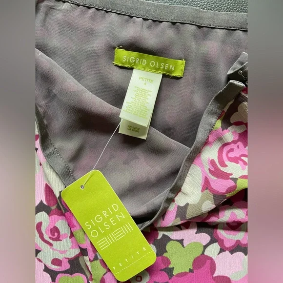 NEW Sigrid Olsen skirt size 4 Petite - Picture 3 of 6